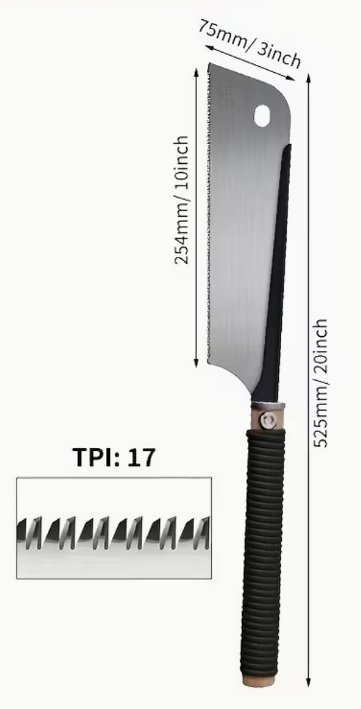 Screenshot 2026-01-03 at 20.22.21 Japanese Pull Saw 17 TPI Flush Cut Saw
